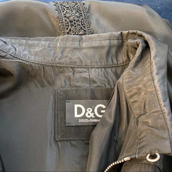 Dolce Gabbana black coat jacket duster - Picture 7 of 15